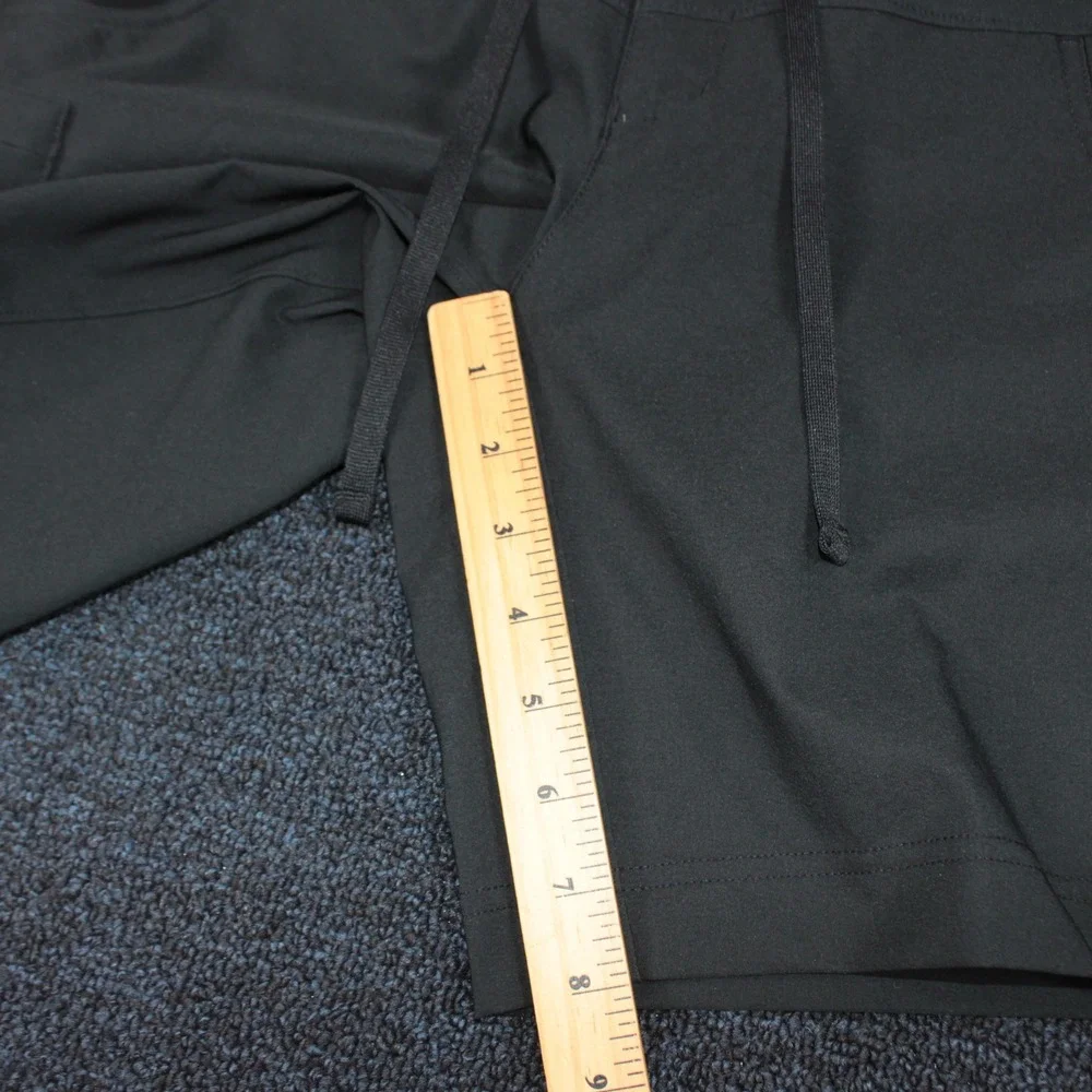 Mountain Hardwear Dynama Short Womens 8 Black Hiking Drawstring Stretch Gorpcore